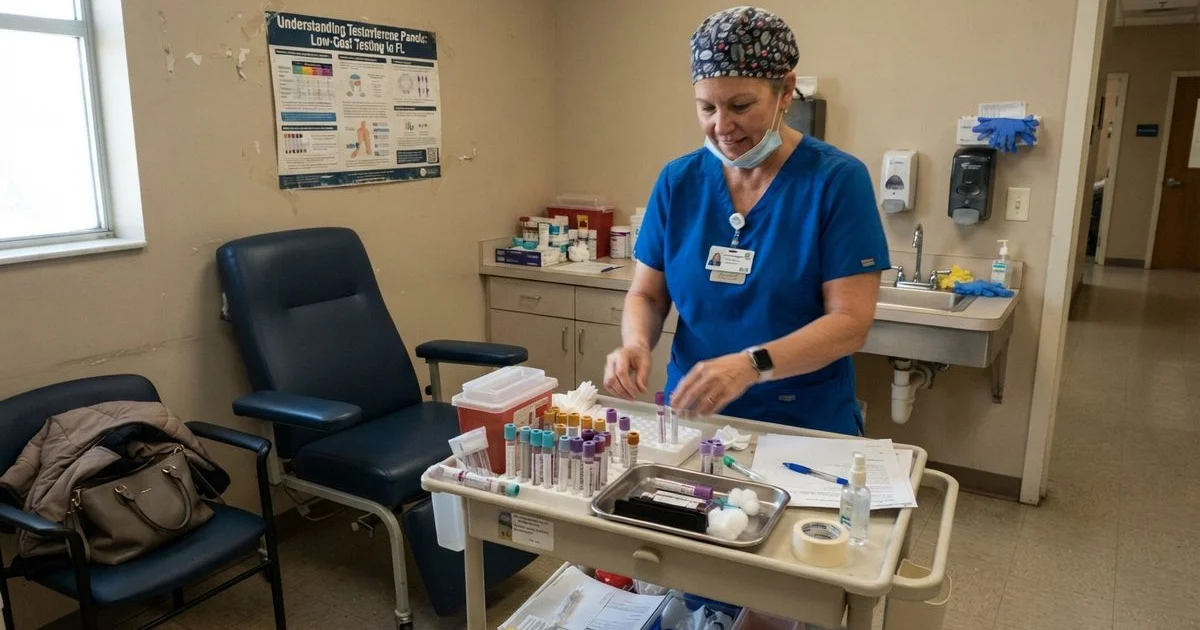 Free and low-cost ways to check your testosterone levels in Florida