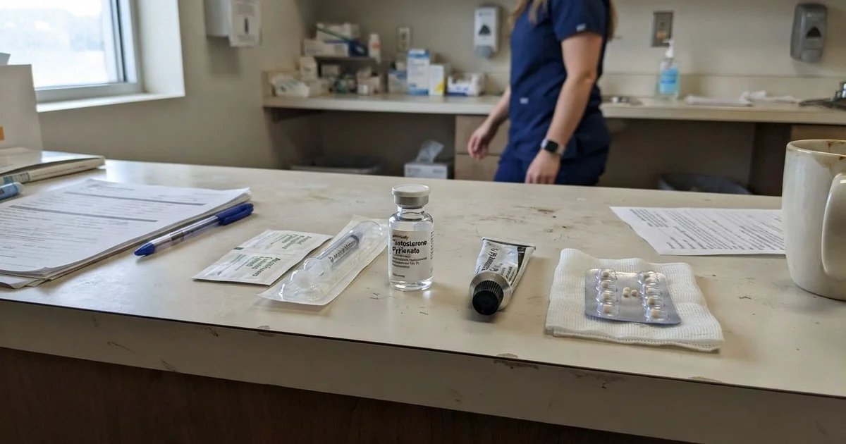 TRT delivery methods compared: injections, gels, pellets and patches